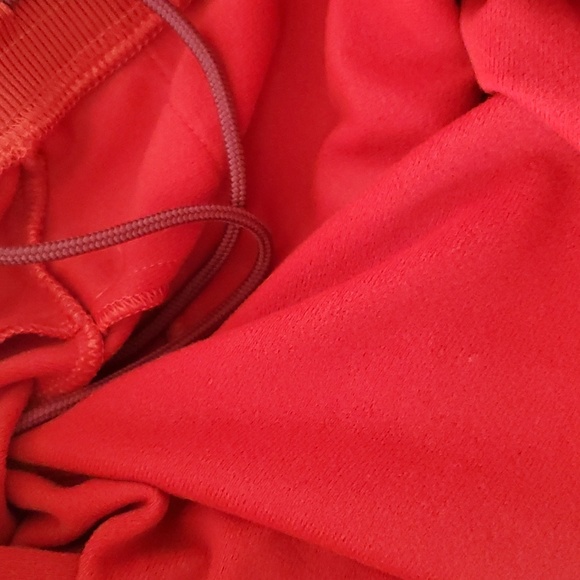 Nike The Athletic Dept Polyester Red Straight Leg Pants Women S - Picture 10 of 15